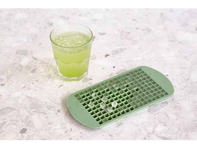 Ijsblokvorm Silicone Groen Mini-blokjes 23,7x12x1cm