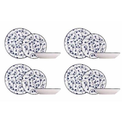 Flor Azul Dinnerset 12 Pcs  