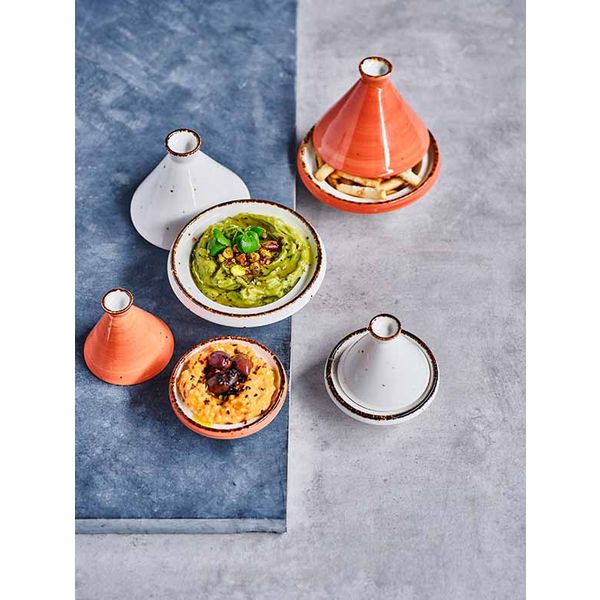 Brisbane Orange Tajine D13xh11,2cm  