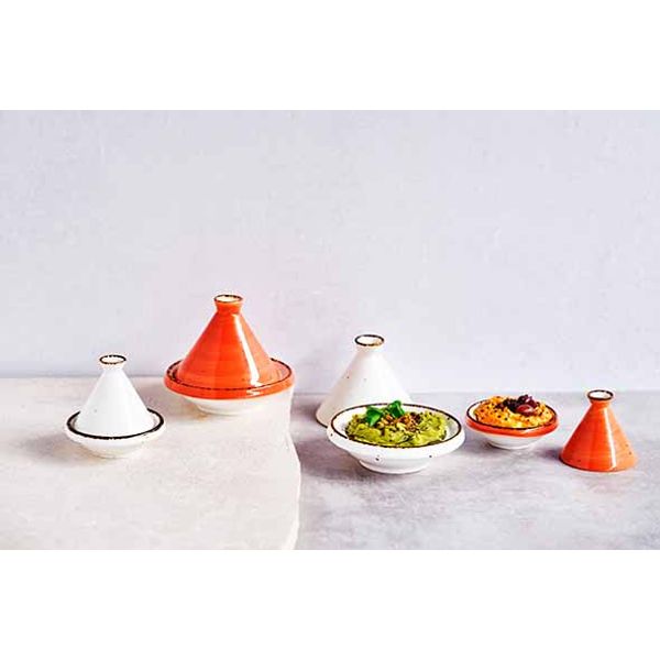 Brisbane Orange Tajine D13xh11,2cm  