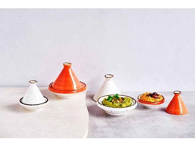 Brisbane White Mini Tajine D9xh9cm 