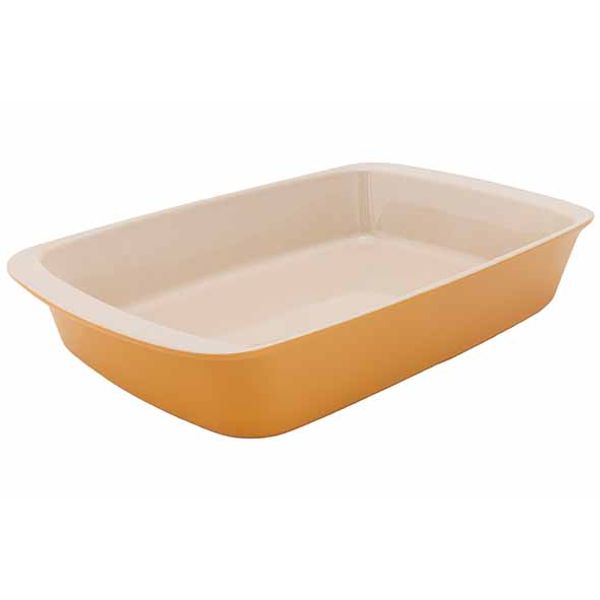 Fontestic Amber Gold Ovenschotel 34x21,5 Xh5,8cm 