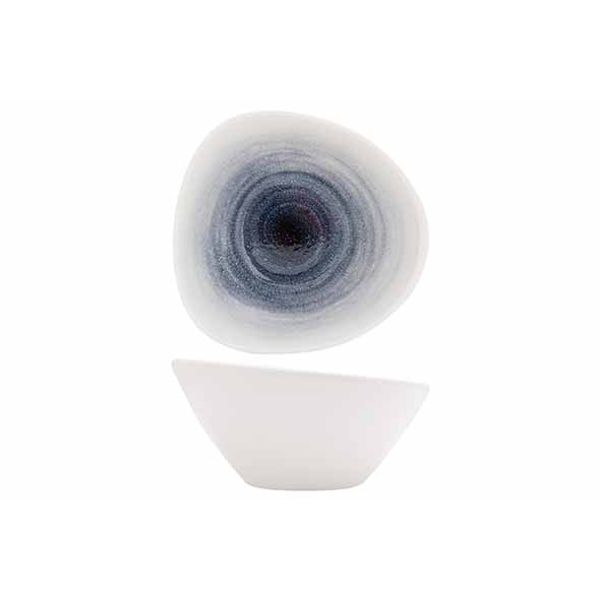 Nimbus Blue Driehoekige Bowl 16,6x16 Xh8cm 