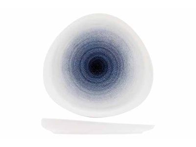 Nimbus Blue Plat Bord 30,5x28,7xh4,2cm Driehoekig