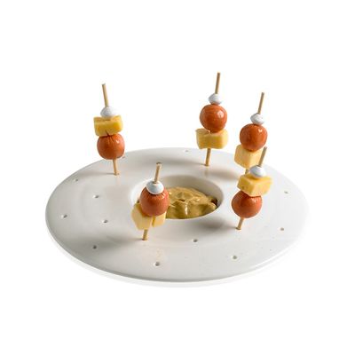 Rica Plat Apero 20 Troux D20,5xh2,2cm   Cosy & Trendy