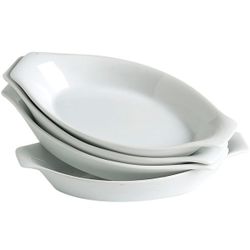 Gratineerschotel Set4 21cm Ovaal  