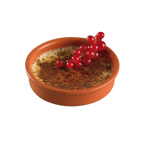 Cosy & Trendy Creme Brulee Schaaltje Set4 D13,5xh3.5cm Terracotta