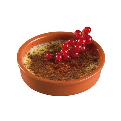 Coupelle Creme Brulee D12xh3cm Set 4 (terracotta)  Cosy & Trendy