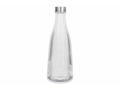 Atla Fles 1l Natural Translucent D10,1xh28cm - Met Deksel