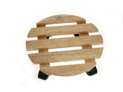 Cp Onderzetter D32x8cm Rond Hout 
