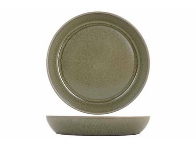 Bistro Thyme Green Schaal D25,5xh4,1cm 