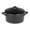 Black Ovenschotel Met Deksel 0,2l D10xh5 Cm Rond 