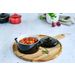 Black Ovenschotel Met Deksel 1l D17xh8cm Rond 