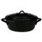 Black Ovenschotel Met Deksel 0,25l 13x1 0xh5cm Ovaal 