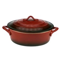 Cosy & Trendy Red Ovenschotel Met Deksel 0,25l 13x10xh 5cm Ovaal 