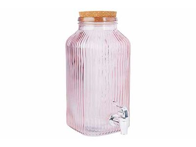 Raya Sapdispenser 3,35l Roze 19,5x14xh28,5cm