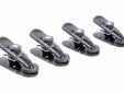 Afsluitclip Set4 Magnetisch 