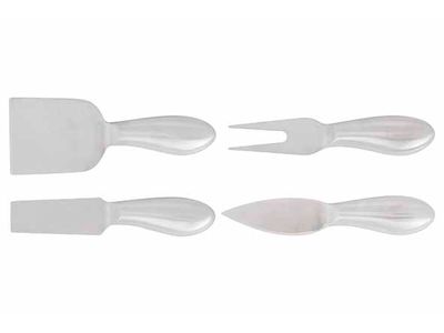 Aspen Kaasmessenset Mini 4pcs Rvs Handvat