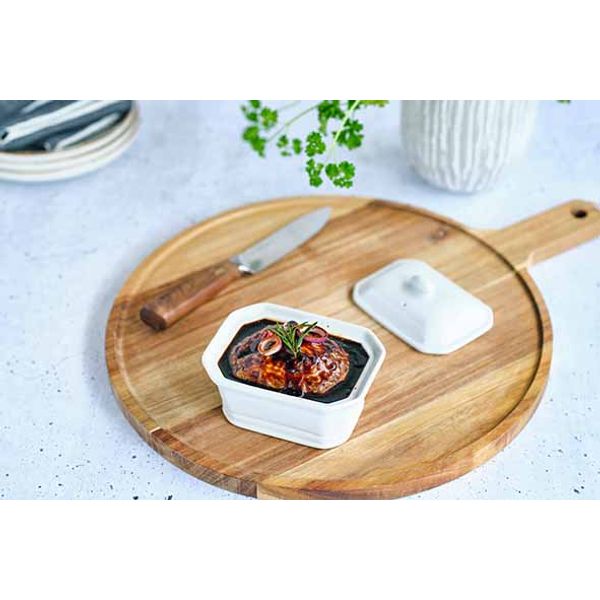 Cosy & Trendy Pate Potje Met Deksel 250ml 13x10xh6cm 