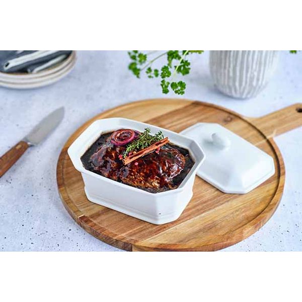 Cosy & Trendy Pate Potje Met Deksel 1000ml 20x14xh8,5 M