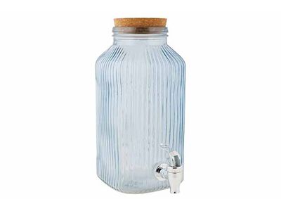 Raya Sapdispenser 3,35l Blauw 19,5x14xh28,5