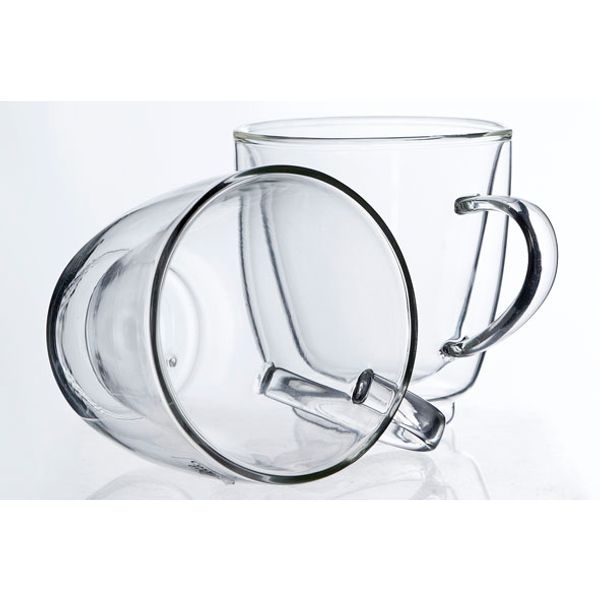 Cosy & Trendy Isolate Koffieglas 16cl Set2 D8,5xh9cm 