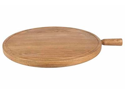 Aspen Serveerplank Rond D50xh3cm Eikenhout