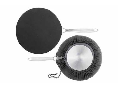 Panbeschermer D28cm Polyester Met Sluitkoord
