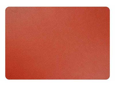 Placemat Leather Look Cognac 43x30cm 