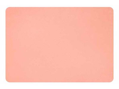 Placemat Leather Look Terracotta Pink 43 X30cm