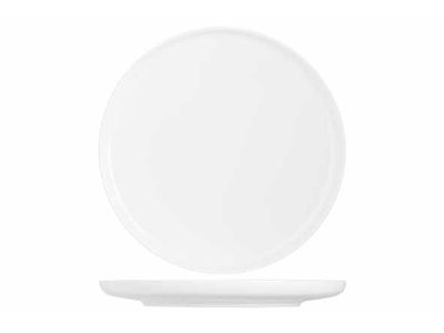 Moon White Plat Bord D25cm 