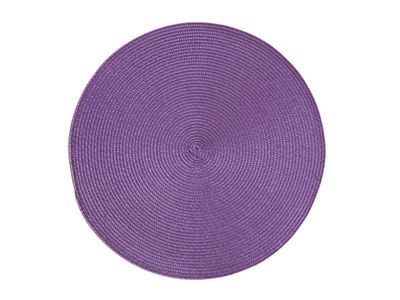 Placemat Rond Paars D36cm 