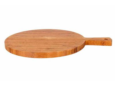 Selva Serveerplank Rond 42,5x32xh2cm Bamboe