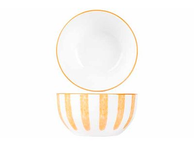 Cabana Bowl D14,3xh7,2cm Oranje 