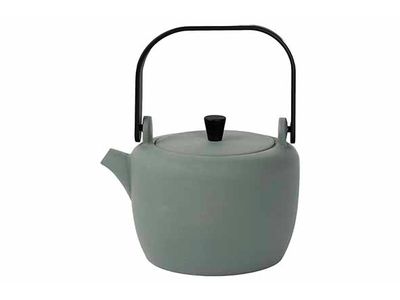 Kasumi Theepot 0,6l Donkergroen Gietijzer Incl. Filter 13,8x11,8xh10cm