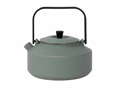 Sencha Theepot 0,7l Donkergroen Gietijzer Incl Filter 14,7x13,6xh9cm