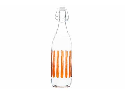 Brisa Fles Met Stop 1l Oranje D8,7xh32,3cm