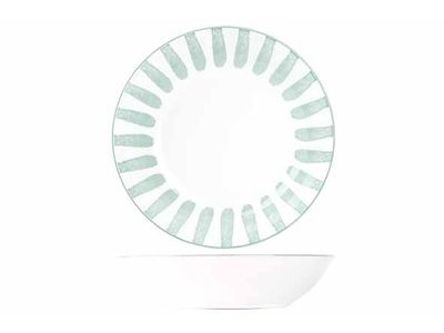 Cabana Diep Bord D20cm Groen 