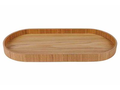 Aurä Serveerplank Ovaal 35x16,5x Natuur