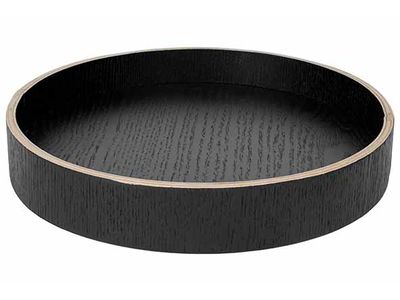 Aurä Serveerplank D22xh3,6cm Zwart 