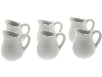 Pot A Lait Mini 2cl Set6 Porcelain 