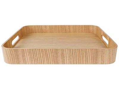 Aurä Dienblad Rechthoekig 40x32xh5,5cm Natuur