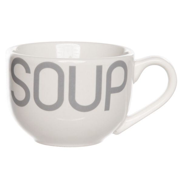 Cosy & Trendy Soeptas D11xh8,5cm Tekst, Soup  55cl 