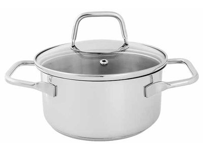 Profile Kookpot D16cm 1,6l Roestvrij Staal - Alle Vuren