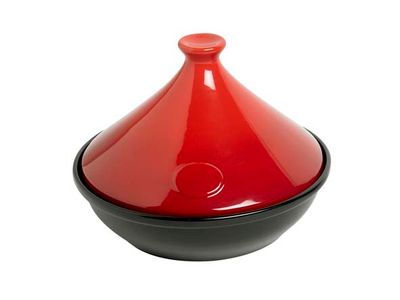 RED TAJINE TWEE TINTEN ROOD-BODEM MAT ZW