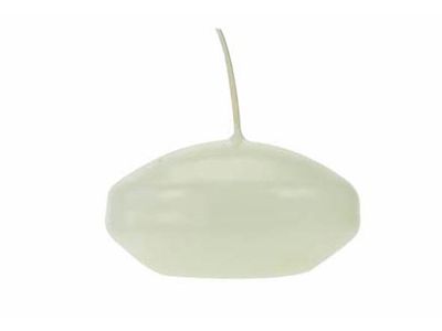 Drijfkaarsen Set 10  Ivoor 