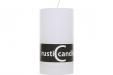 Cylinderkaars Rustic 70/80 Wit 