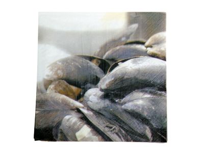 Servietten Mossels Set20 33x33cm 