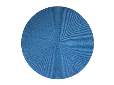 Placemat Rond Blauw D36cm 
