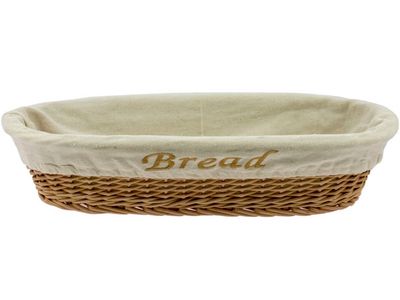 Broodmandje Bread M.doek 40x18xh10cm Ova Al